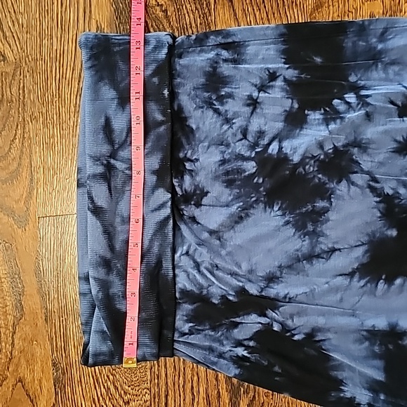 NWOT-SPLENDID Zarah Maxi Blue and Black  Skirt - Picture 8 of 10